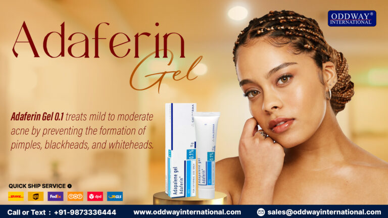 Adaferin Gel 0.1 Adapalene Supply Oddway International for Acne Treatment 768x432