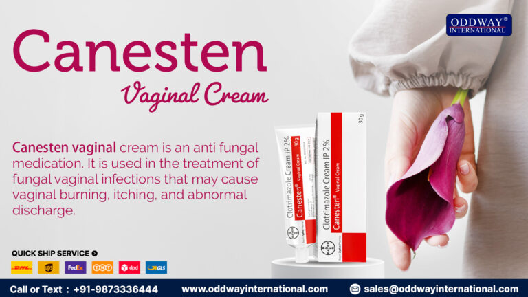 Canesten Vaginal Cream Clotrimazole IP 2 Supply Form Oddway International For Fungal Infections 768x432