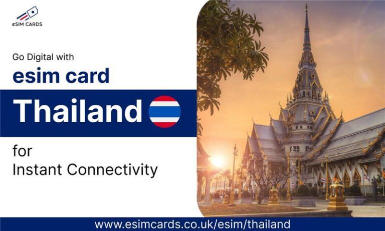 Go digital with eSIM card Thailand for instant connectivity 2  768x461