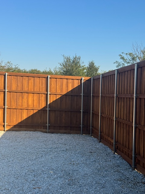 Privacy fence installation in Argyle TX