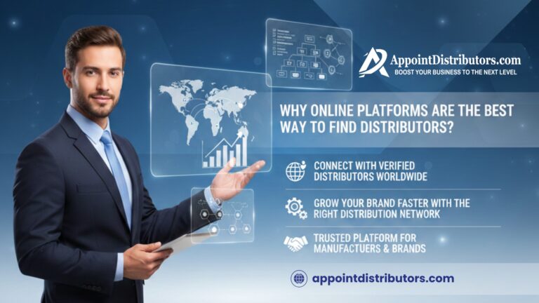 Why Online Platforms Are the Best Way to Find Distributors Join AppointDistributors.com  768x432