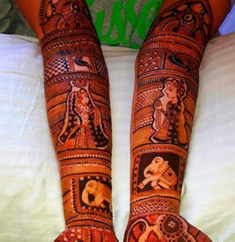 best bridal mehandi artist in delhi 2 768x790